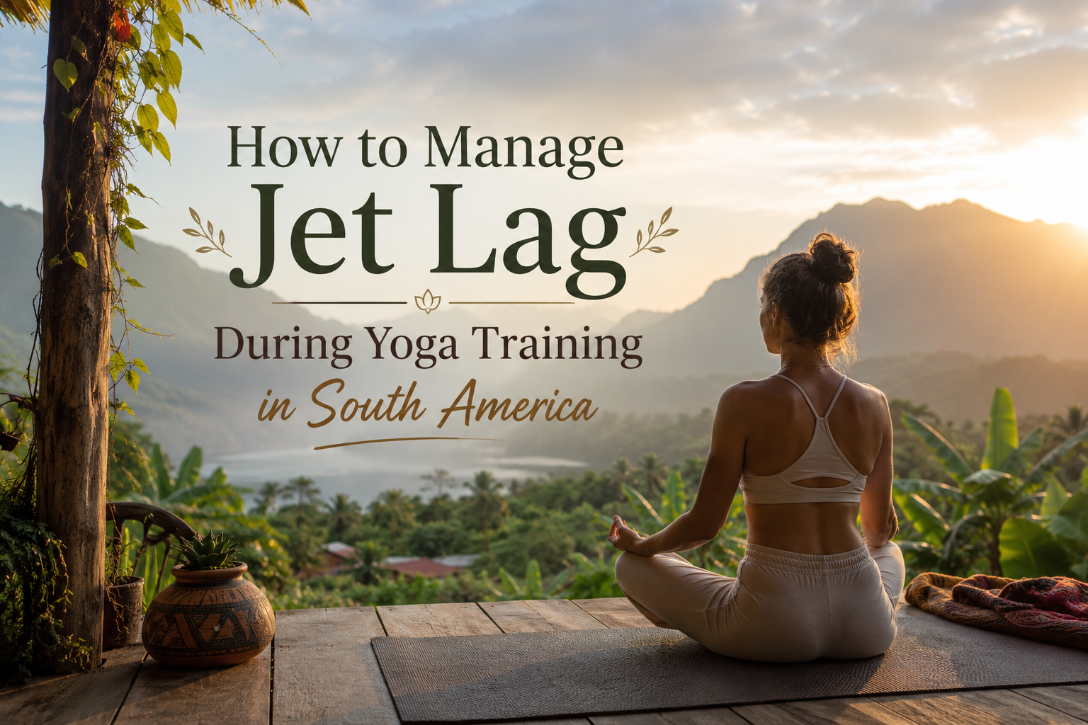How to Manage Jet Lag During Yoga Training in South America?